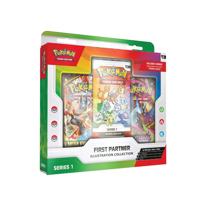 Pokemon First Partner Illustration Collection - Series 1