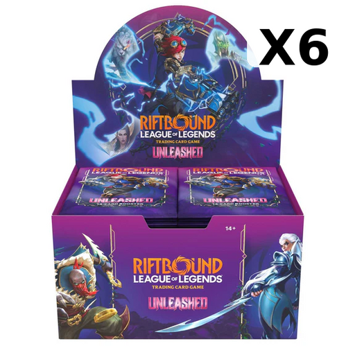 Riftbound: League of Legends - Unleashed Booster Box Sealed Case