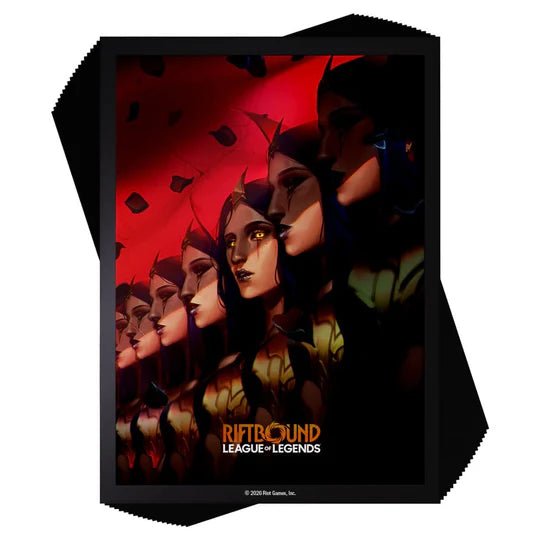 Riftbound: League of Legends - Unleashed Art Sleeves 100 Pack - Leblanc, Deceiver