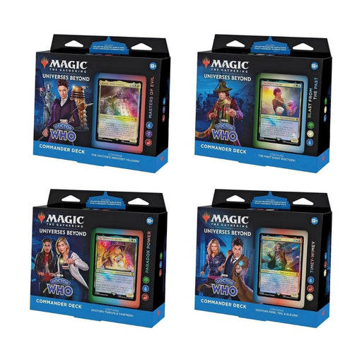 MTG - Doctor Who - English Commander Deck - Set Of 4