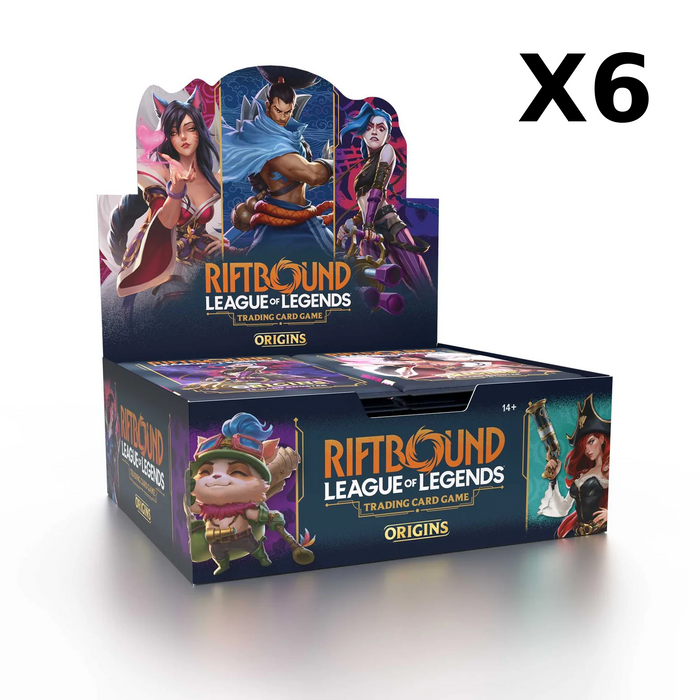 Riftbound: League of Legends - Origins Booster Box Sealed Case (BACKORDER)