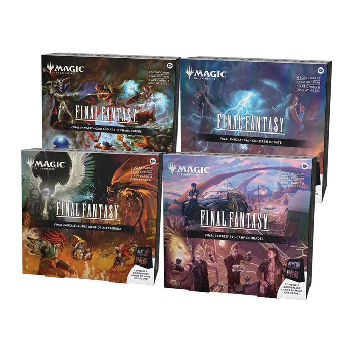 MTG - Final Fantasy - English Scene Box - Set of 4
