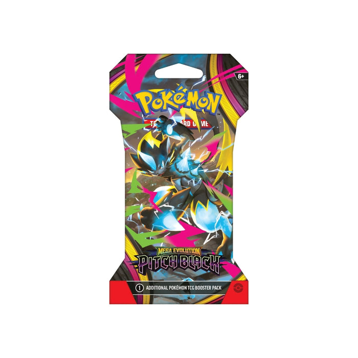 Pokemon Pitch Black Sleeved Booster Pack (Random Art)