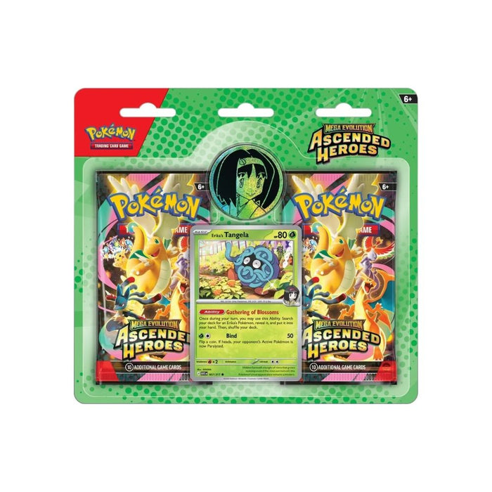 Pokemon Ascended Heroes 2-Pack Blister Erika
