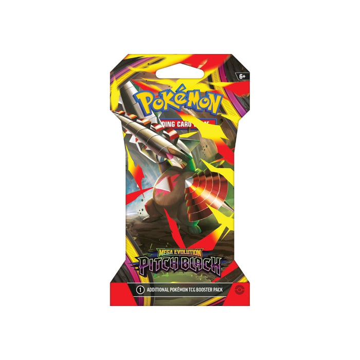 Pokemon Pitch Black Sleeved Booster Pack (Random Art)