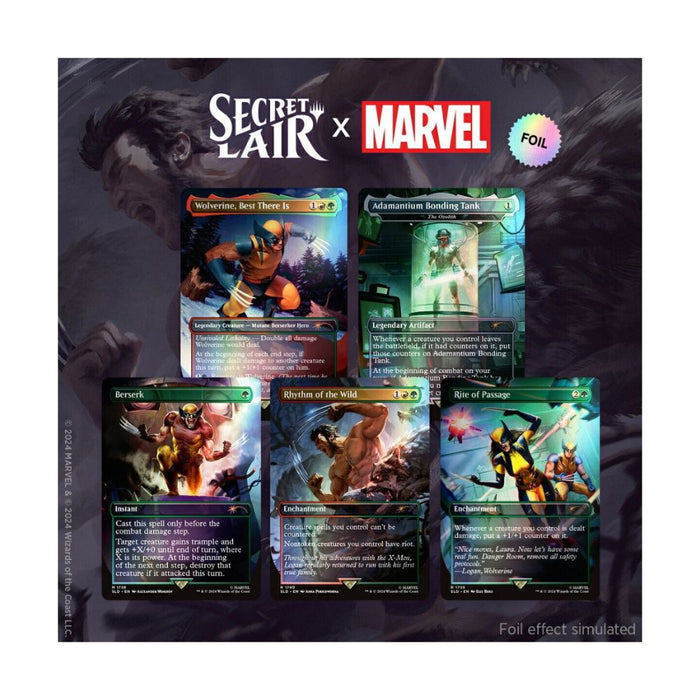 MTG Secret Lair: Marvel Arcana Signet Rainbow Foil Edition
