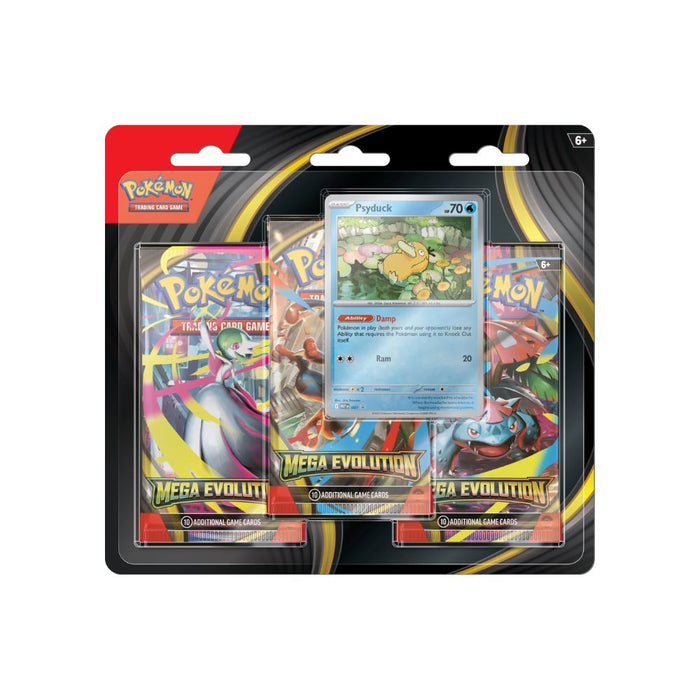 Pokemon Mega Evolution 3 Pack Blister