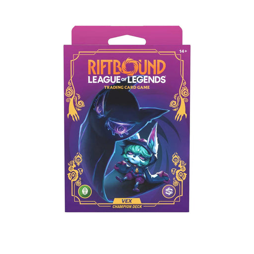 Riftbound: League of Legends - Unleashed Champion Deck - Vex Display