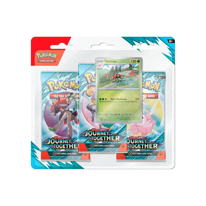 Pokemon Journey Together 3 Pack Blister