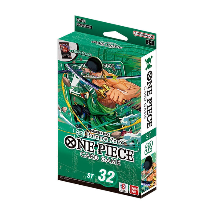 One Piece CG - ST32 - GREEN Roronoa Zoro Starter Deck