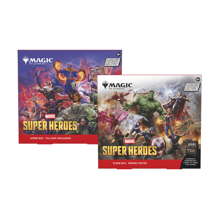 MTG - Marvel Super Heroes - English Scene Box