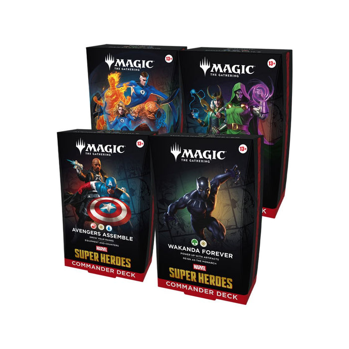 MTG - Marvel Super Heroes - English Commander Decks