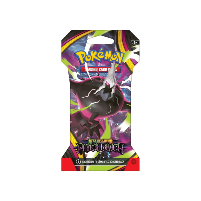 Pokemon Pitch Black Sleeved Booster Pack (Random Art)