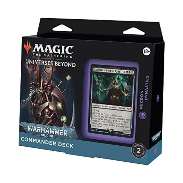MTG - Universes Beyond Warhammer 40,000 - English Commander Deck - Necron Dynasties