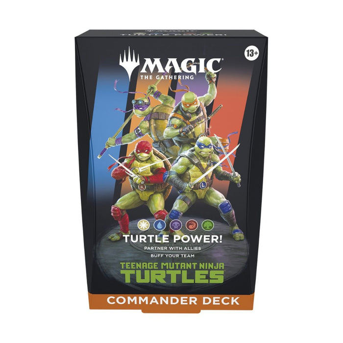 MTG - Teenage Mutant Ninja Turtles - English Commander Deck