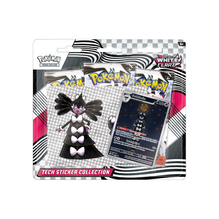 Pokemon White Flare Tech Sticker Collection