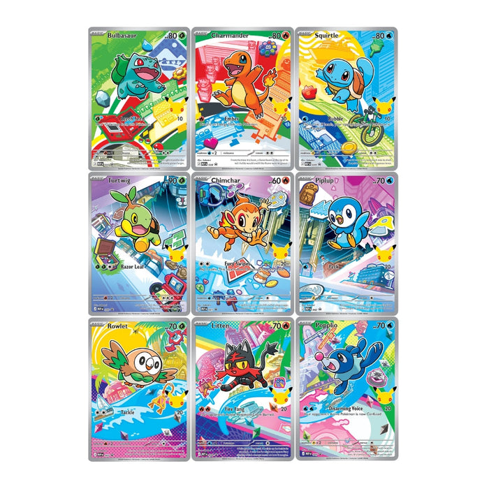 Pokemon First Partner Illustration Collection - Series 1