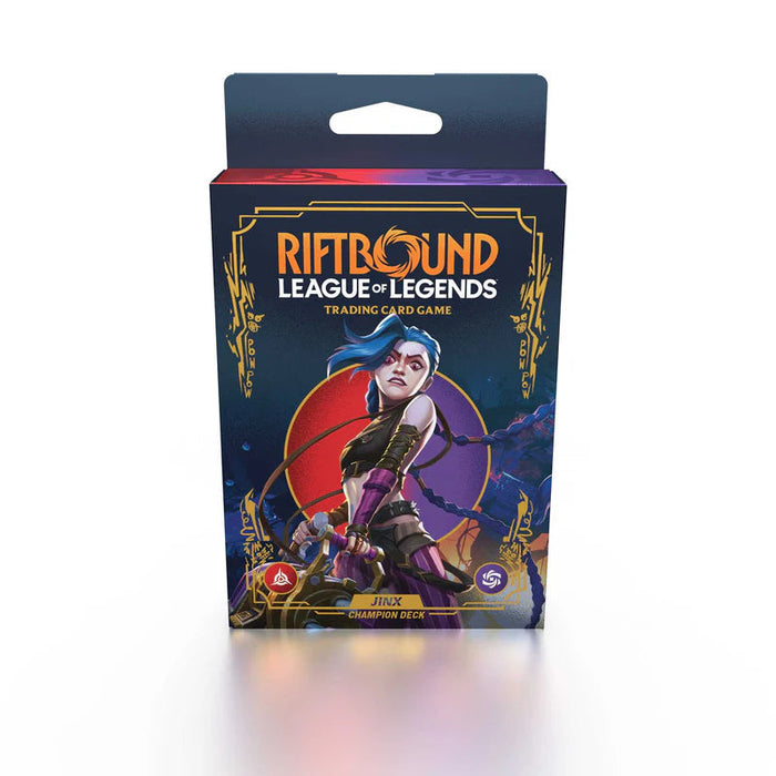 Riftbound: League of Legends - Origins Champion Deck - Jinx Display