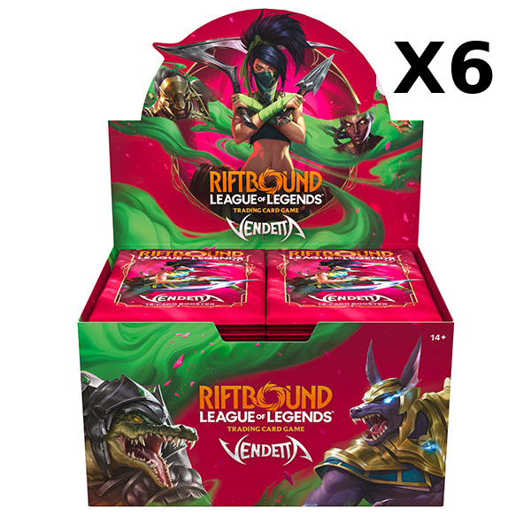 Riftbound: League of Legends - Vendetta Booster Box Sealed Case