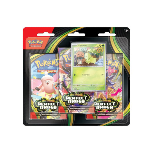 Pokemon Perfect Order 3 Pack Blister