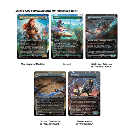 MTG Secret Lair: Horizon Zero Dawn Into The Forbidden West