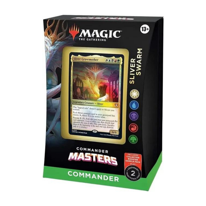MTG - Commander Masters - English Commander Deck - Sliver Swarm