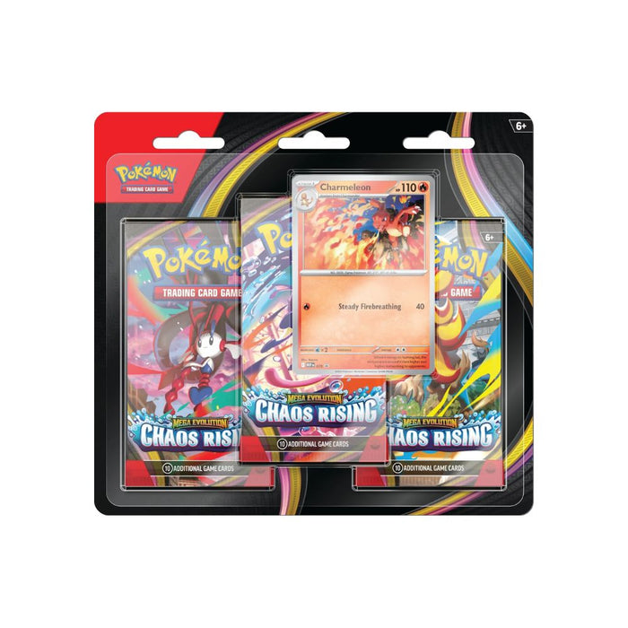 Pokemon Chaos Rising 3 Pack Blister