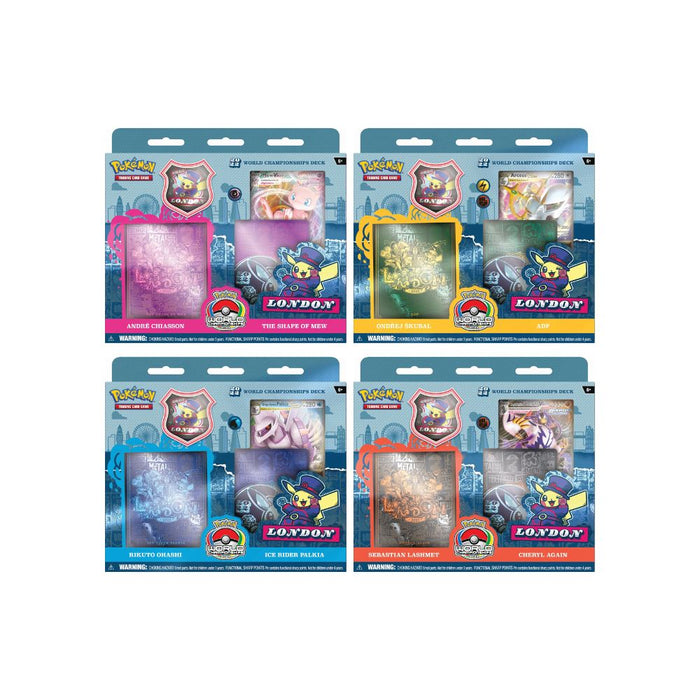 Pokemon 2022 World Championship Decks (set of 4)