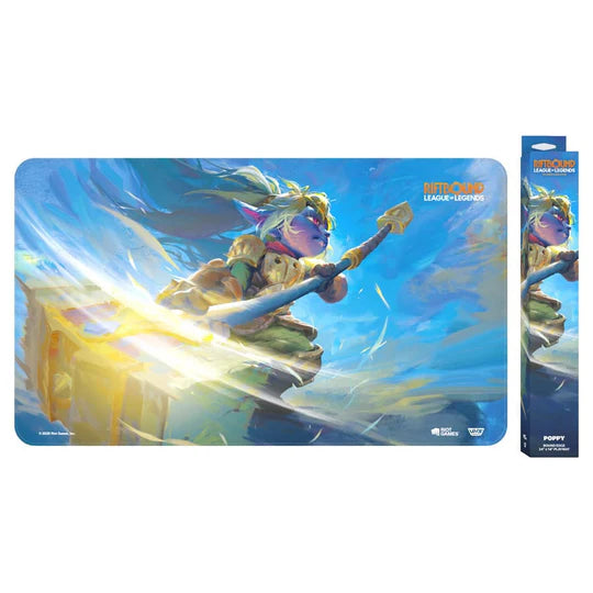 Riftbound: League of Legends TCG - Unleashed Playmat - Poppy, Keeper of the Hammer